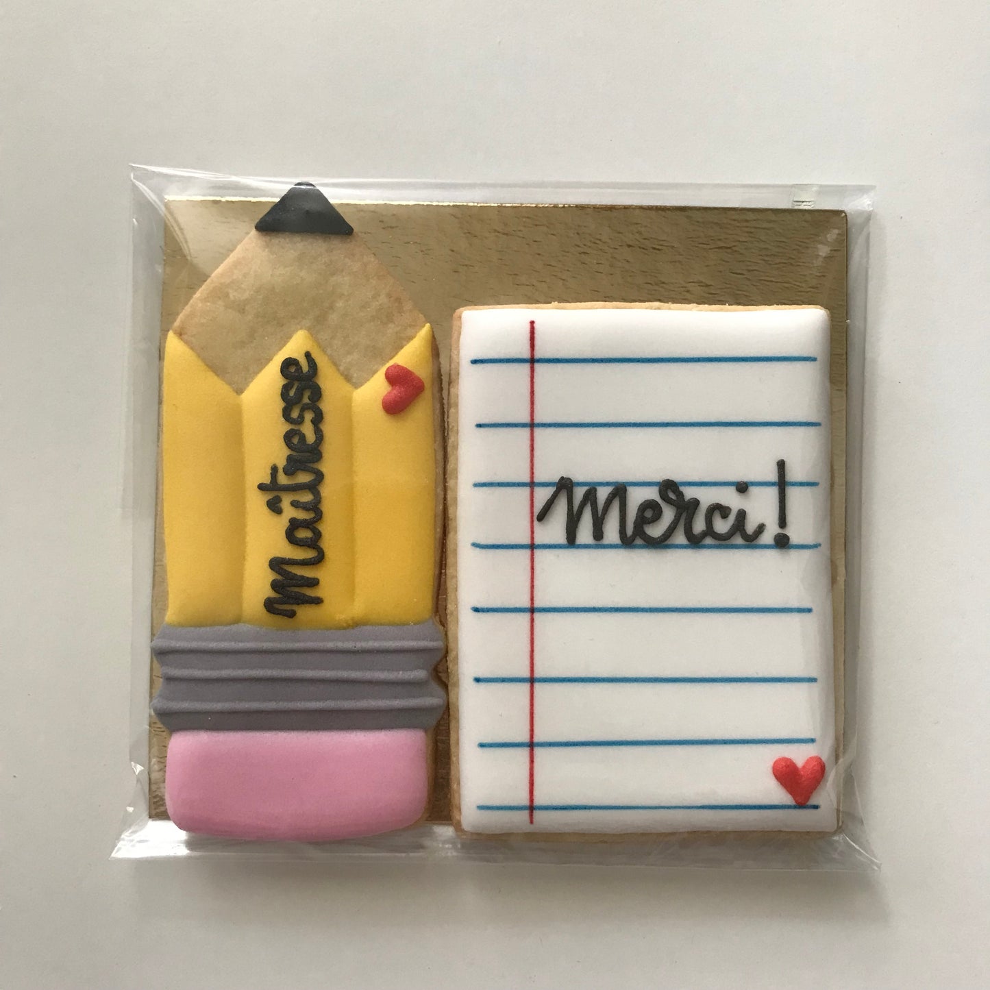 📝 Merci Maître(sse) 📝 : Set Crayon + Feuille