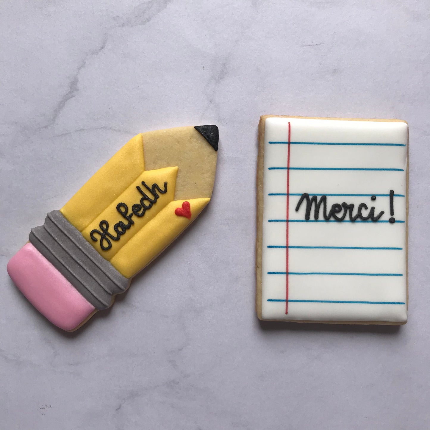 📝 Merci Maître(sse) 📝 : Set Crayon + Feuille
