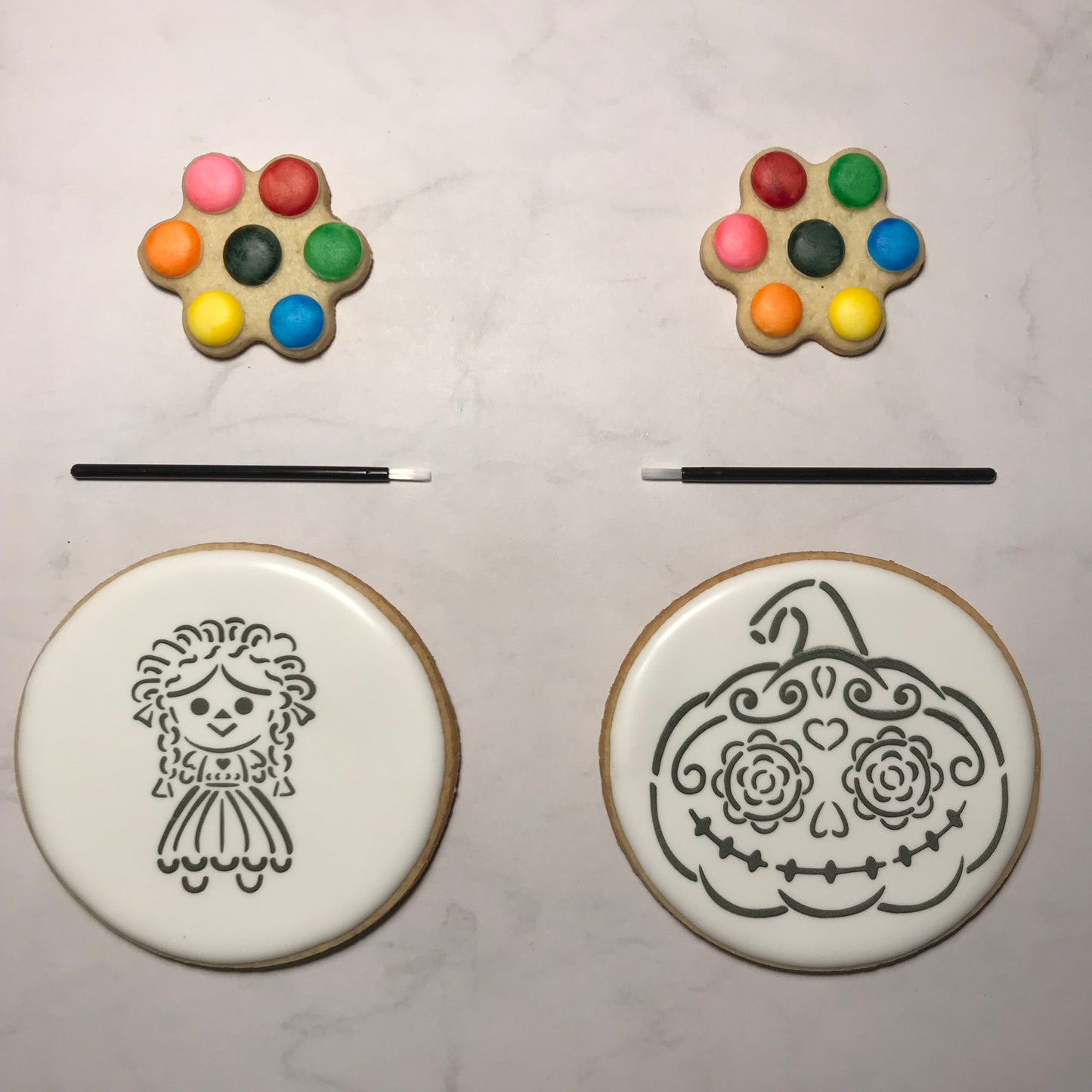 🎃 HALLOWEEN 🎃 : les Biscuits à peindre